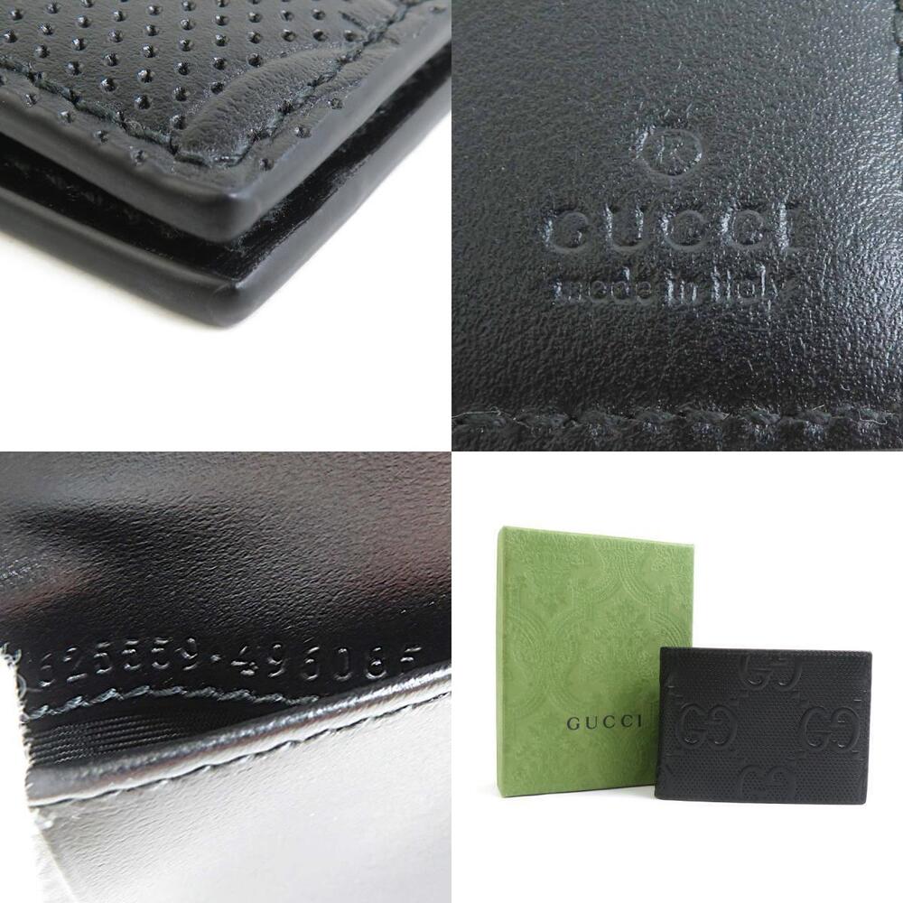 Gucci Billfold Leather Wallet Black - Picture 5 of 5